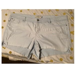 Pale Blue Shorts